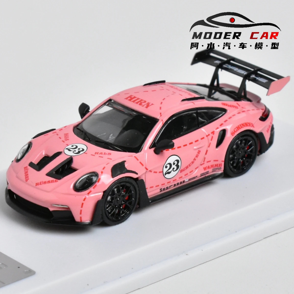 Solo Porsche 911 GT3 RS Pink Pig 1:64
