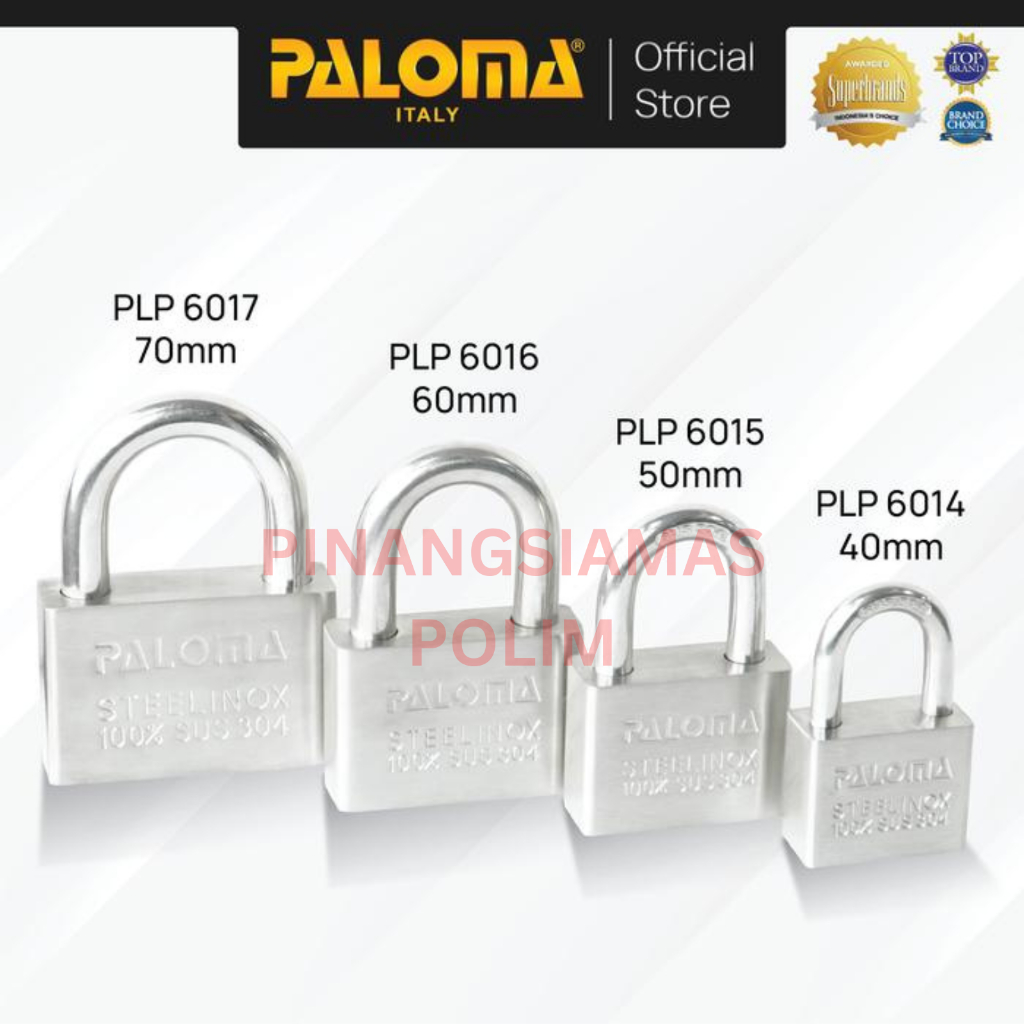 Paloma Gembok Pagar Gembok Rumah Tahan Karat