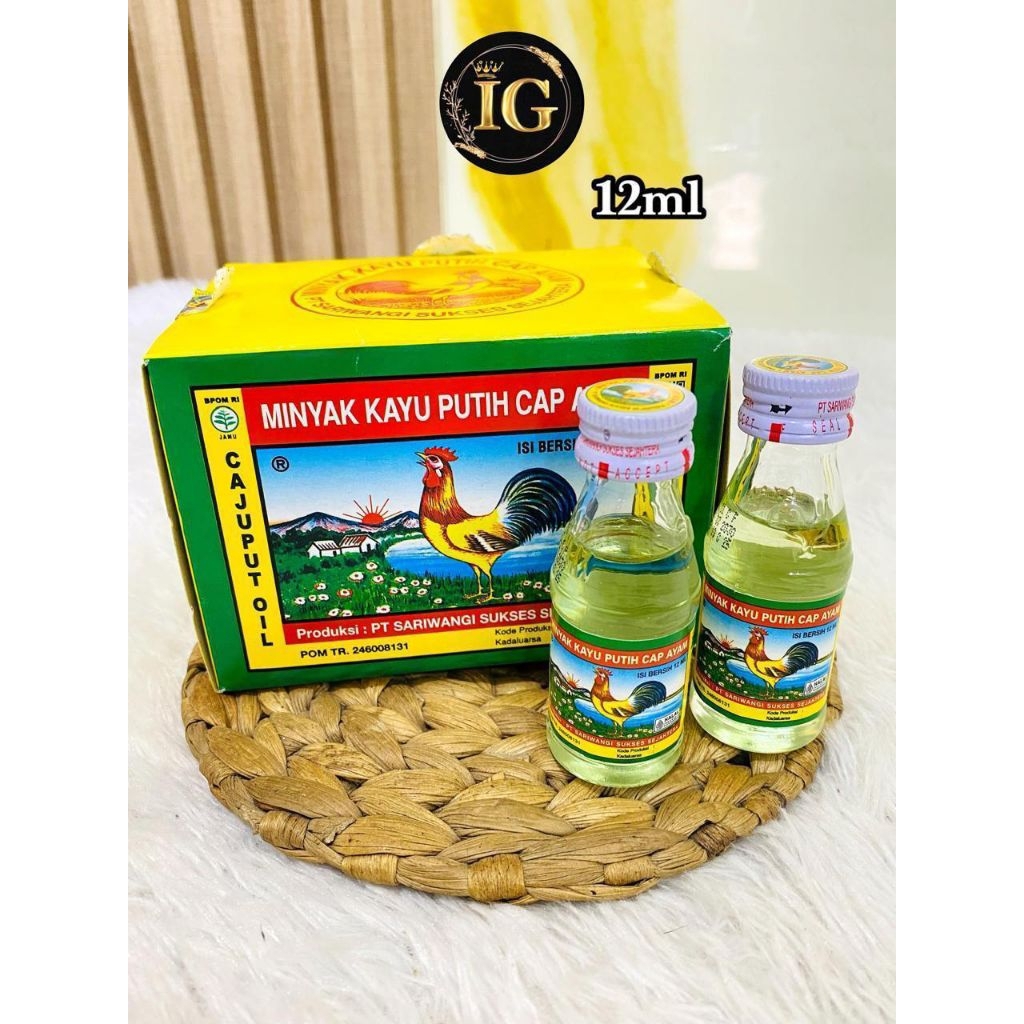 MINYAK KAYU PUTIH CAP AYAM 12ML