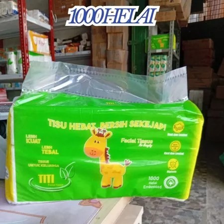 Tisu Titi 1000 Helai 500 Gram Tisu Wajah Bersih Serbaguna