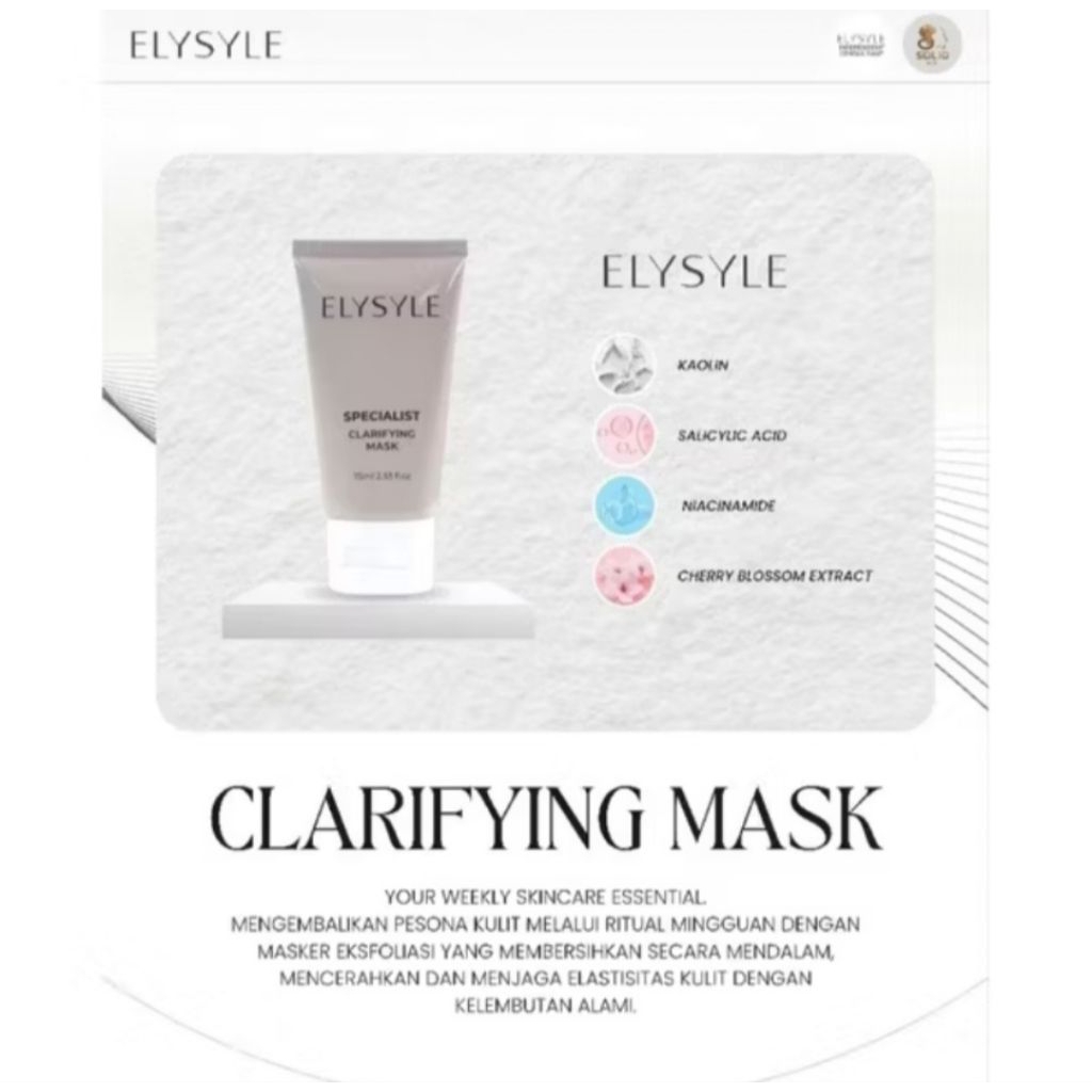 Clarifying Mask 75ml Mud Mask Jafra Kemasan Baru