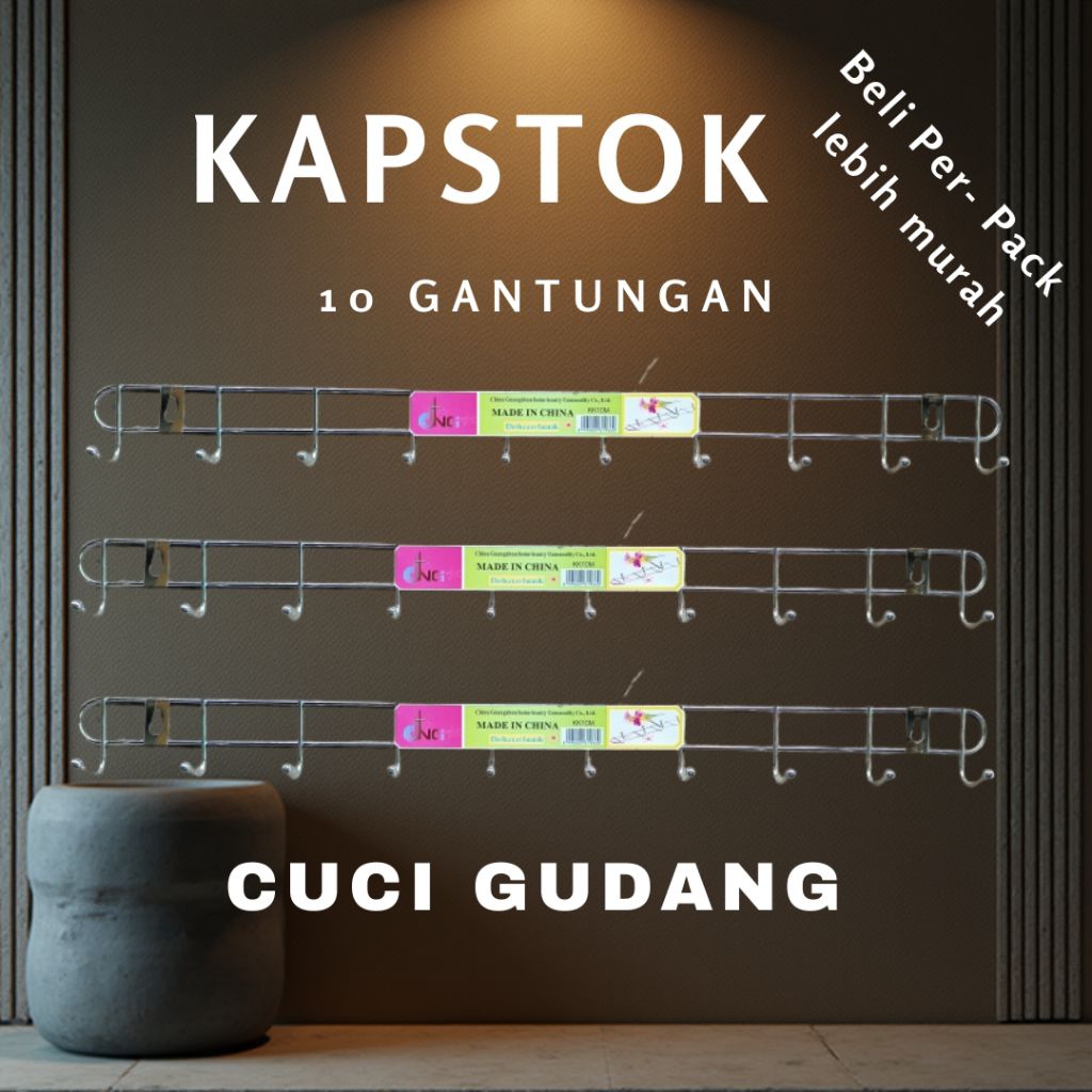 Kapstok stainless/ Gantungan baju stainless/ Kapstok Murah berkualitas
