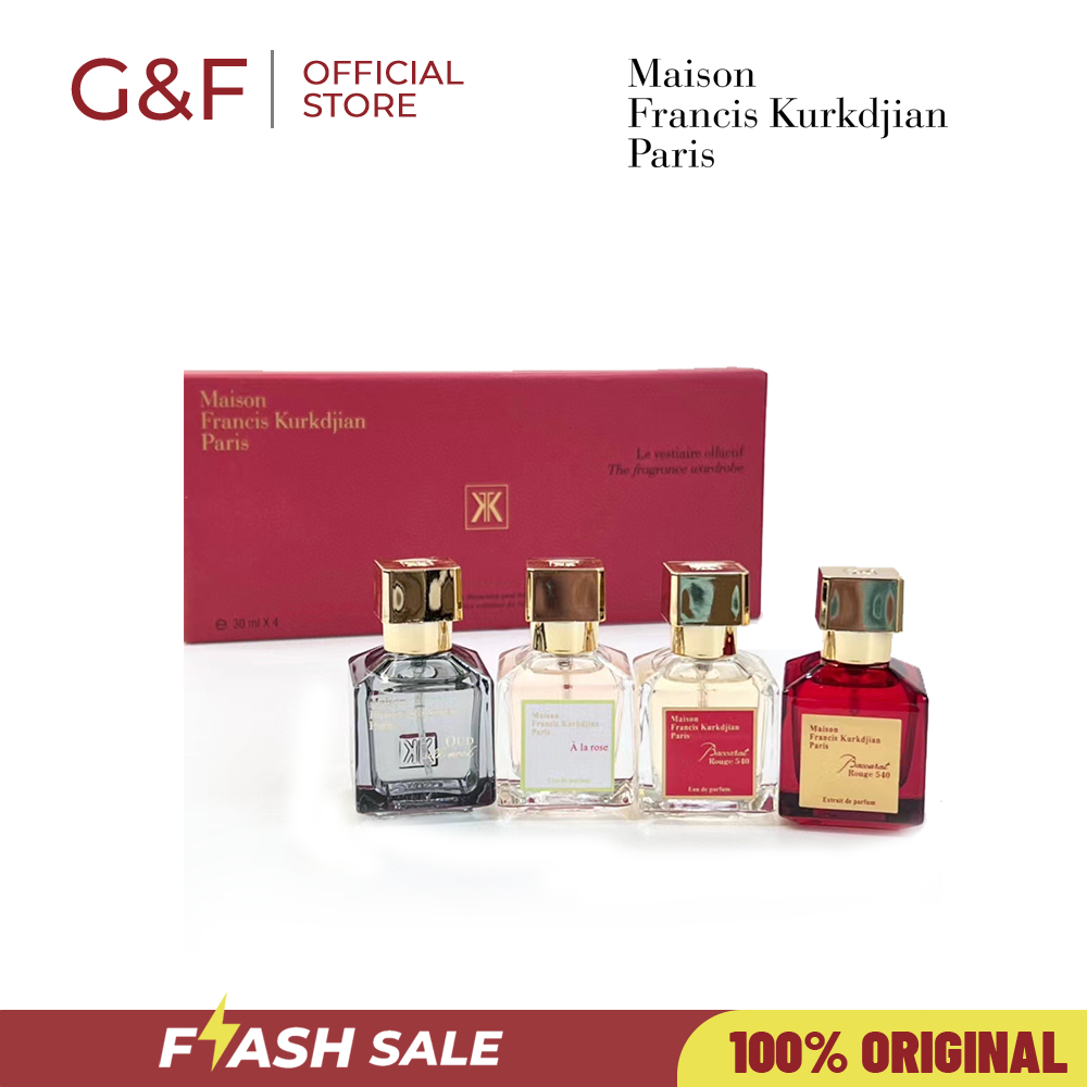 100% Original -parfum baccarat GIFT SET 30ml x 4pc/Maison Francis Kurkdjian Baccarat Rouge 540 EXTRA