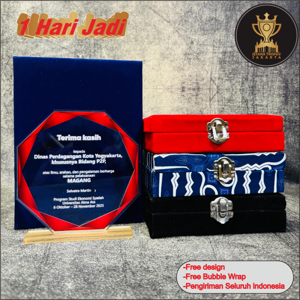 Plakat | Plakat Akrilik Kampus | Plakat Akrilik | Plakat Kelulusan | Plakat 1 Hari Jadi | Free Desai