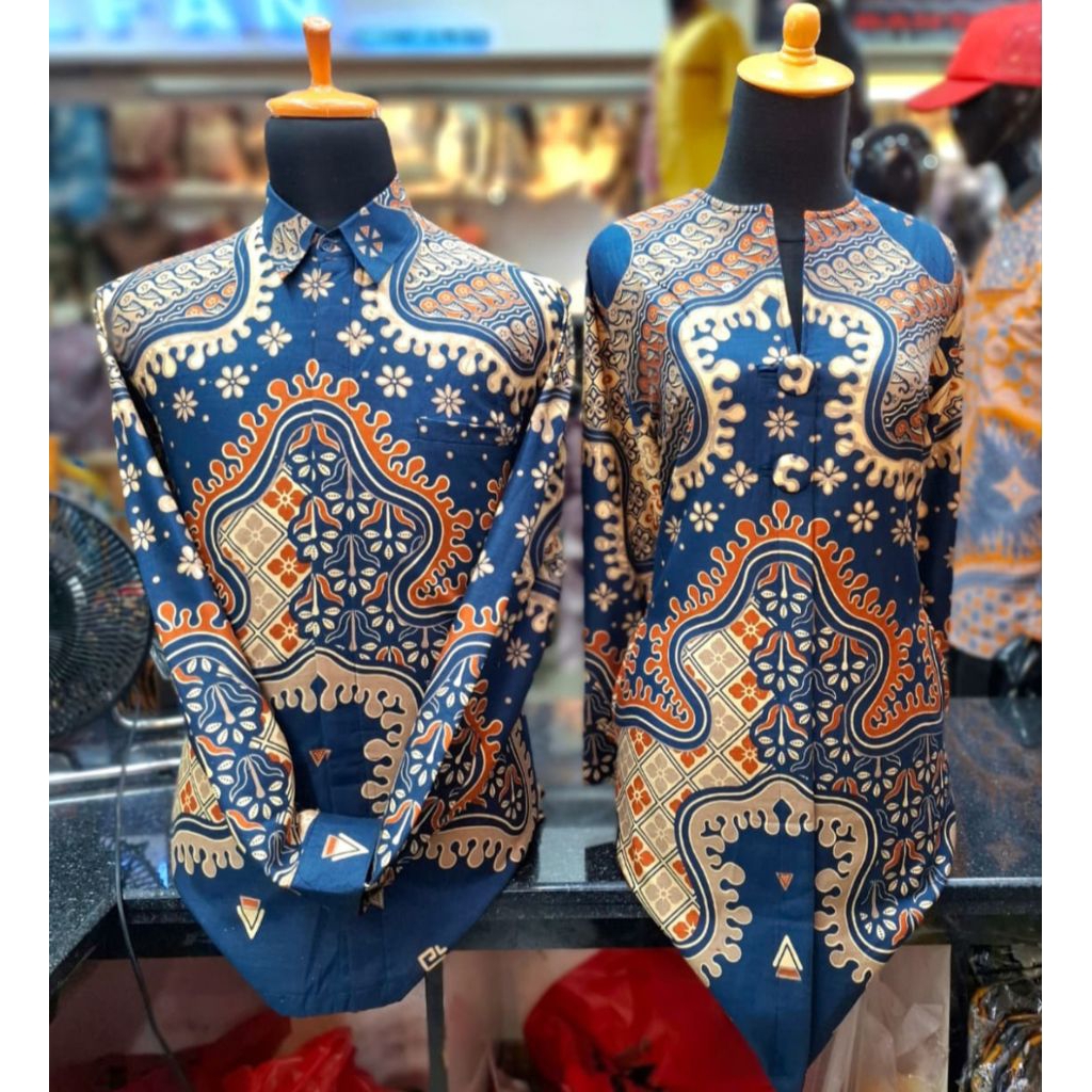 Baju Batik Tunik Premium | Batik Tunik Couple | Batik Tunik Modern | Batik Sarimbit | Batik Katun La