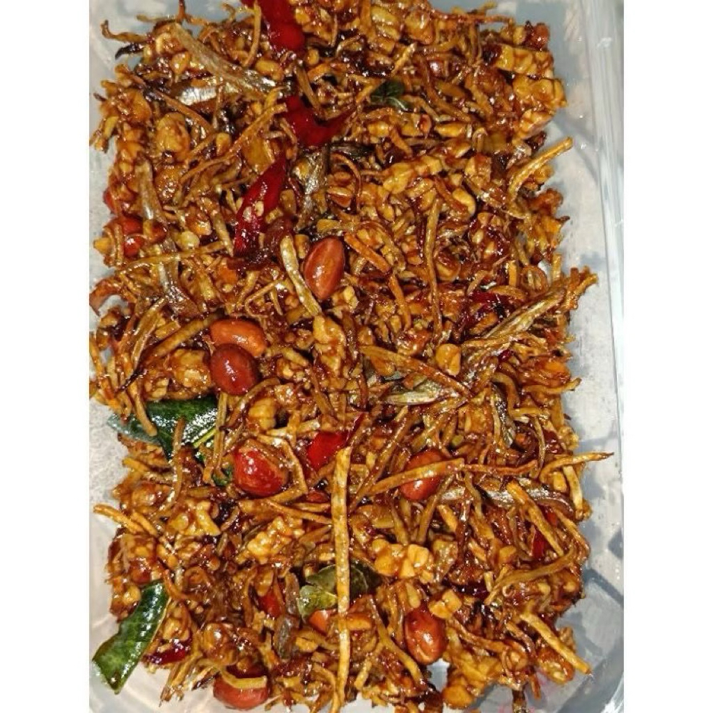 TEMPE KERING KACANG TERI