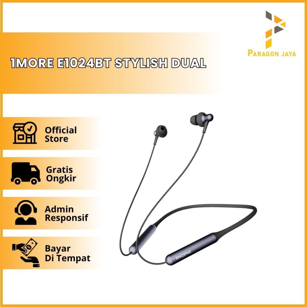 1MORE E1024BT Stylish Dual-dynamic Driver BT In-Ear Headphones