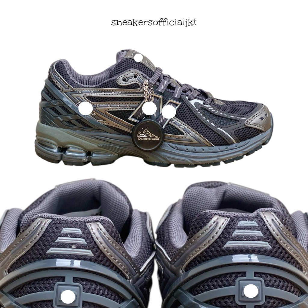 New Balance 1906R Phantom Dark Grey Metallic Silver - Sepatu Sneakers Pria Wanita NB 1906 Tech Runne