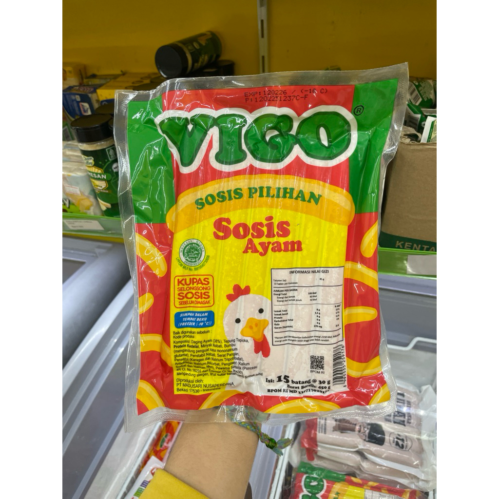 Vigo Sosis Ayam Isi 15