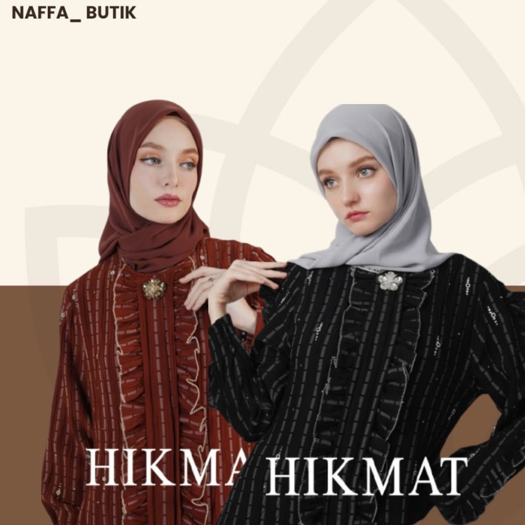 GAMIS ABAYA HIKMAT NEW ARIVVAL NAFFA BUTIK