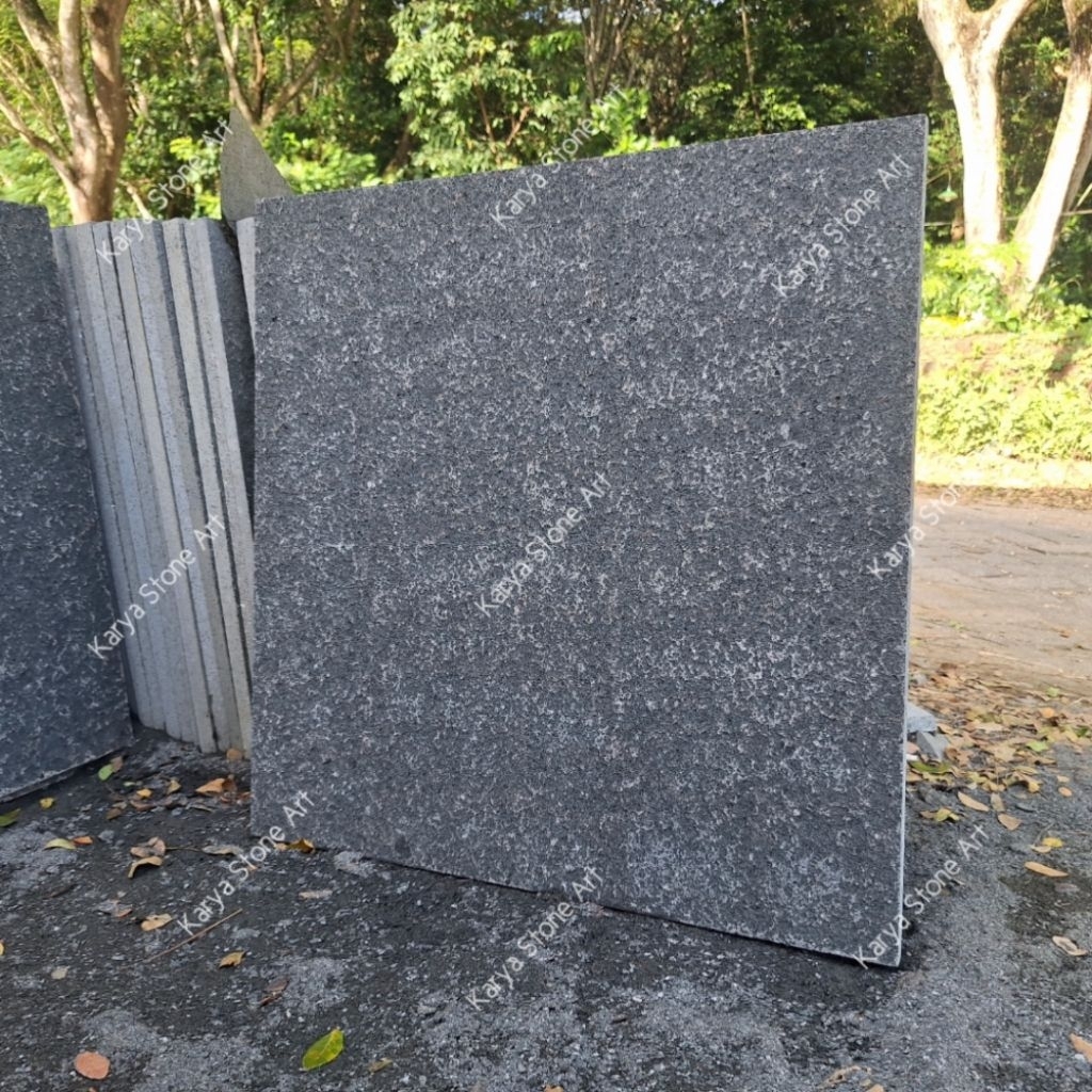 Andesit Hitam Bakar 60x60cm | Andesit Bakar | Batu Alam Andesit | Andesit Tulungagung