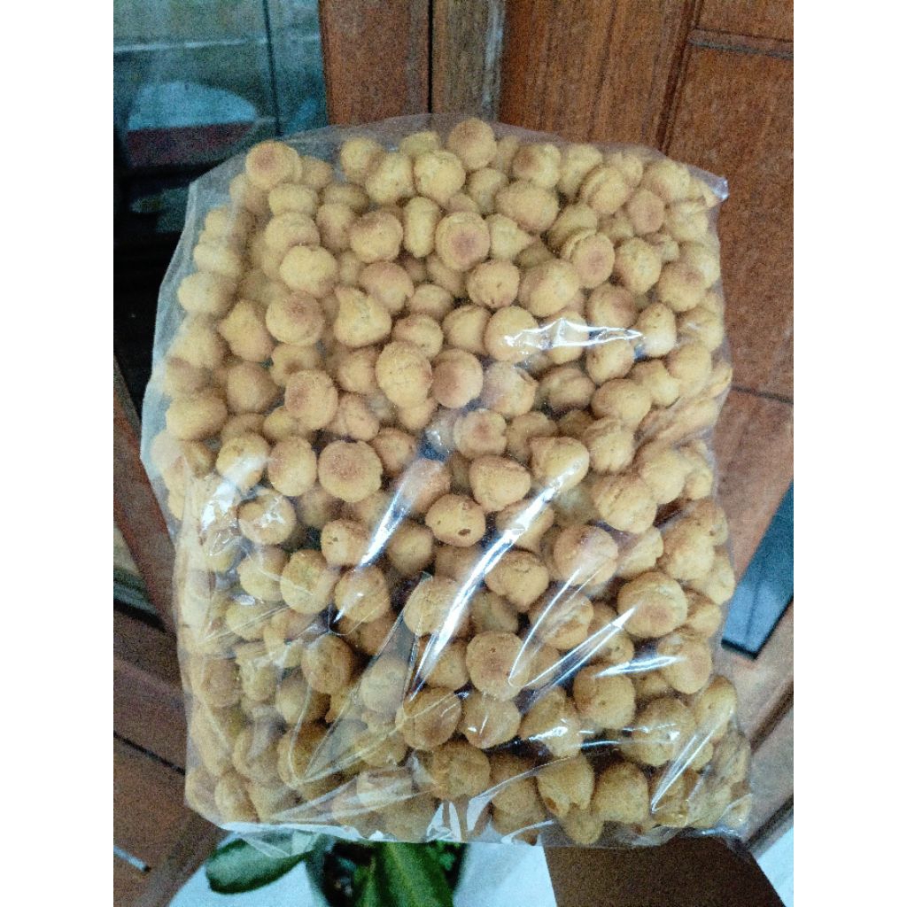 Kue Duosus keju kering 500g/ 250g soes keju/kue soes/promo/makanan ringan/Halal