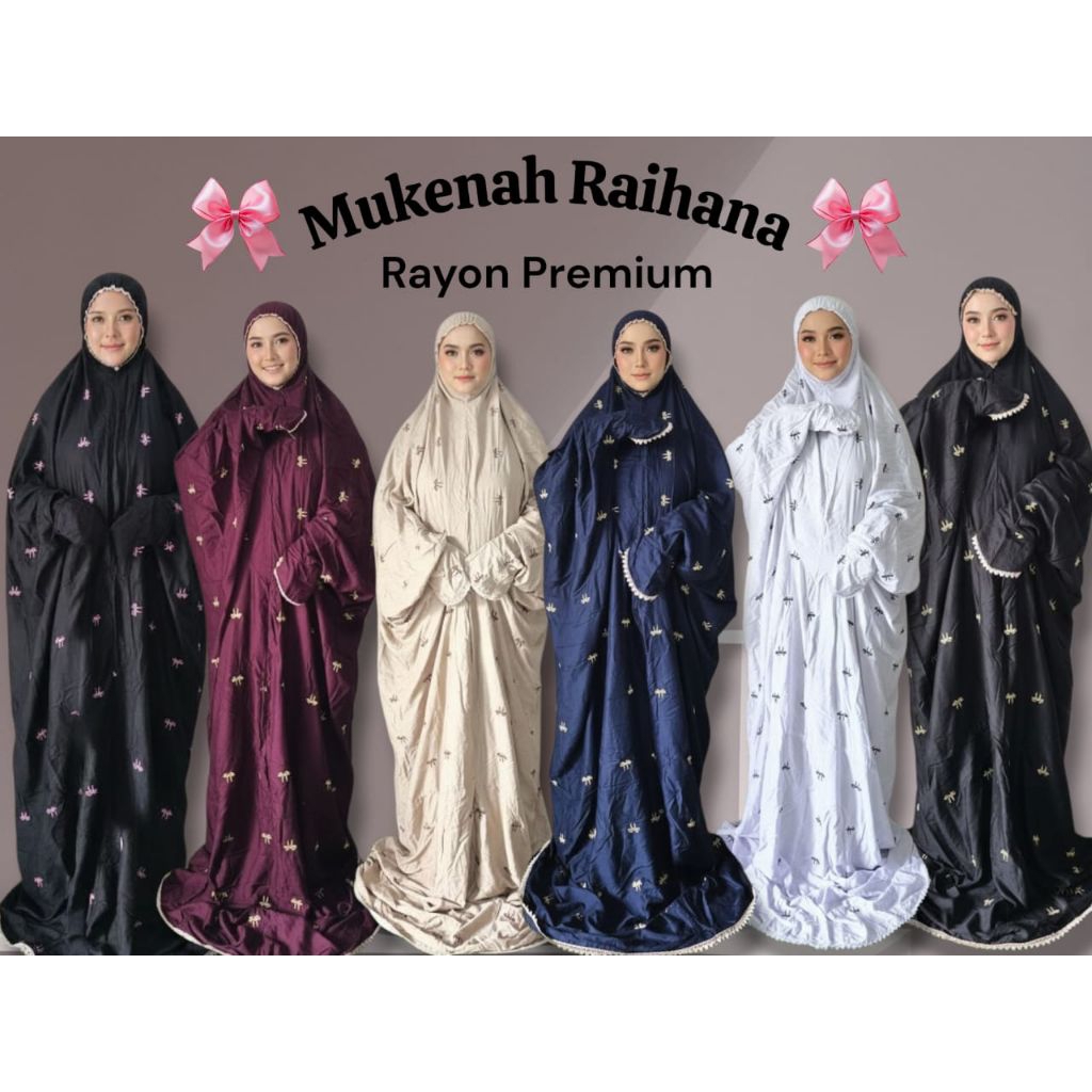MUKENAH RAYON MUKENAH TERUSAN MUKENAH DEWASA