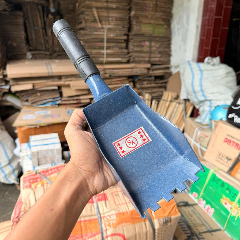 Trowel ukuran 10” cetok batako Sendok semen pasir