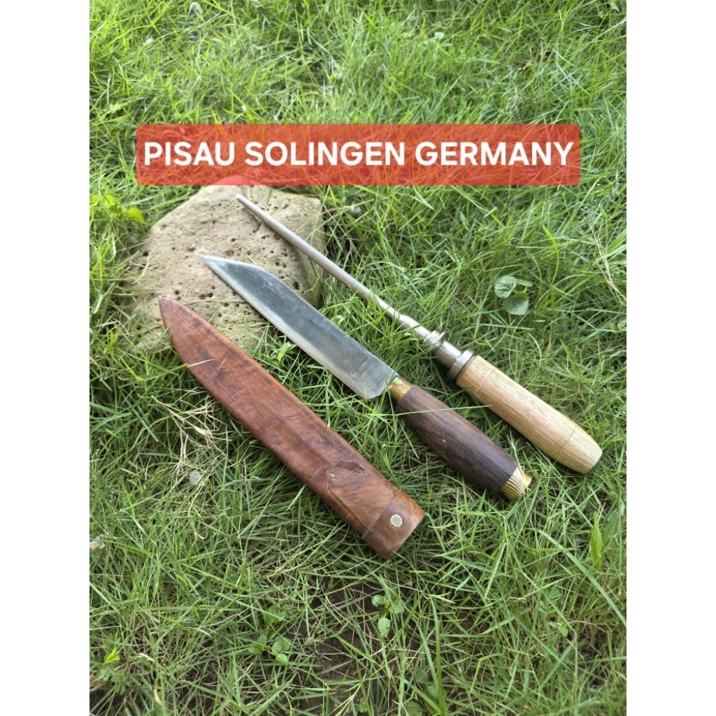 Pisau Herder Solingen Germany Baja Premium