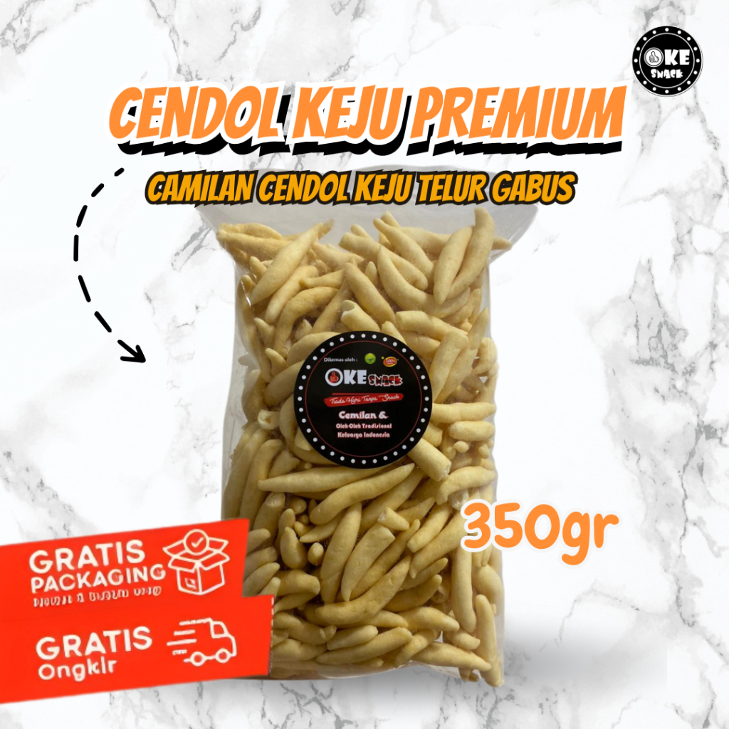 Cendol Keju Premium 350g | Camilan Cendol Keju