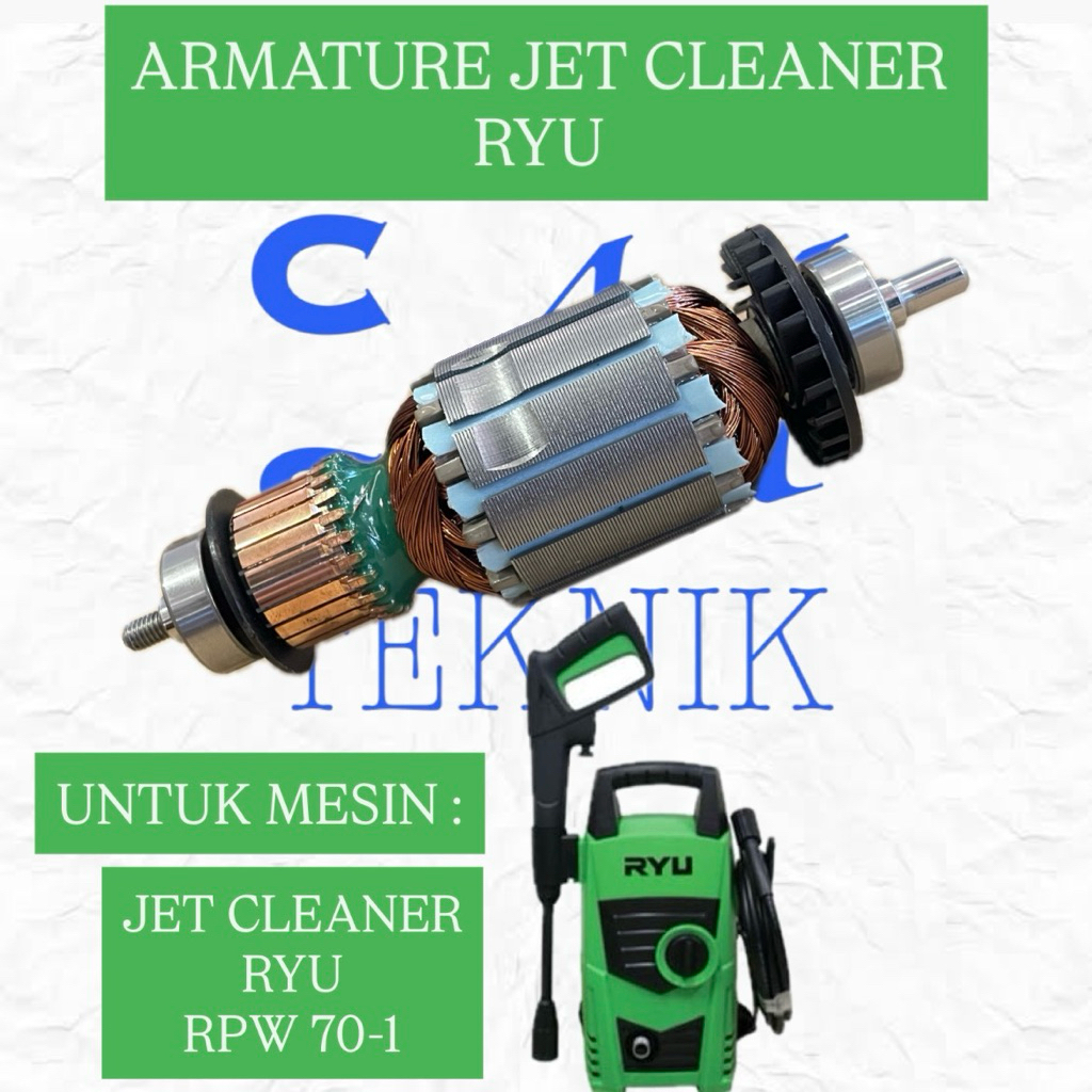ARMATURE ANGKER JET CLEANER RYU RPW 70-1 ANGKER MESIN SEMPROT AIR RYU RPW 70-1