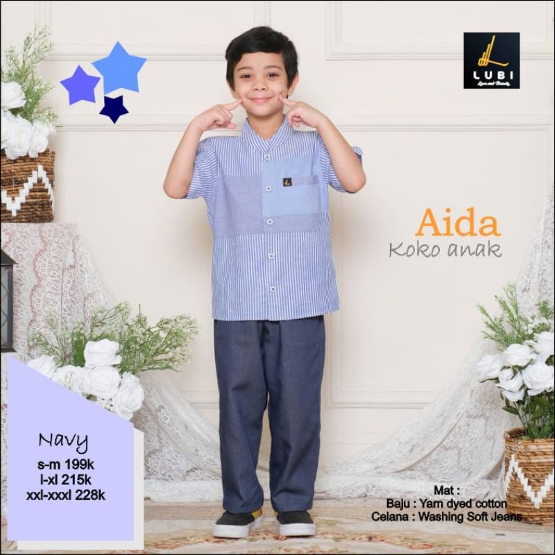 KOKO ANAK LUBI AIDA WARNA AIDA
