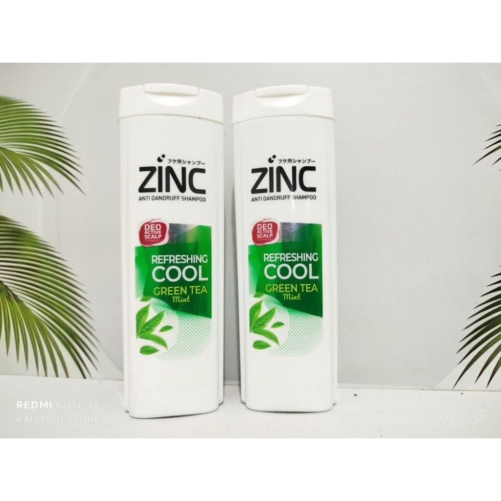 Shampo Zinc refresing cool 170ml/Shampo zinc