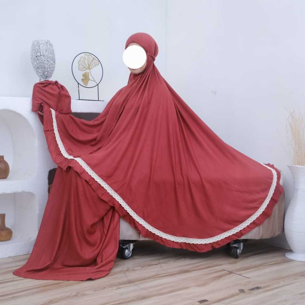 MUKENA RAYON MOTIF RENDA JUMBO