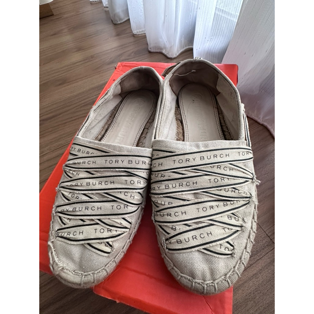 Sepatu Tory Burch espadrille Original 100%