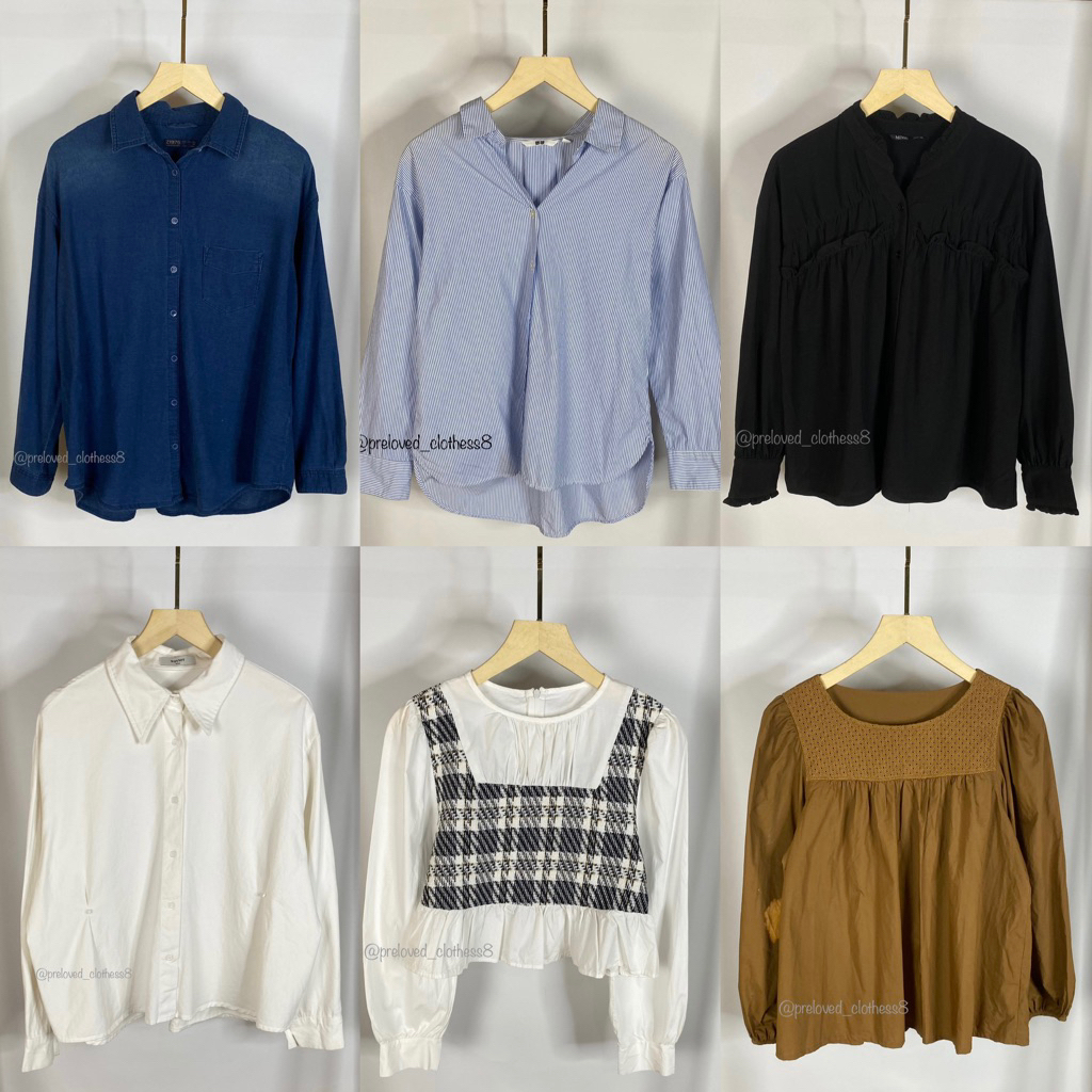 Preloved_clothess8 | preloved mks | kemeja | blouse poplin katun