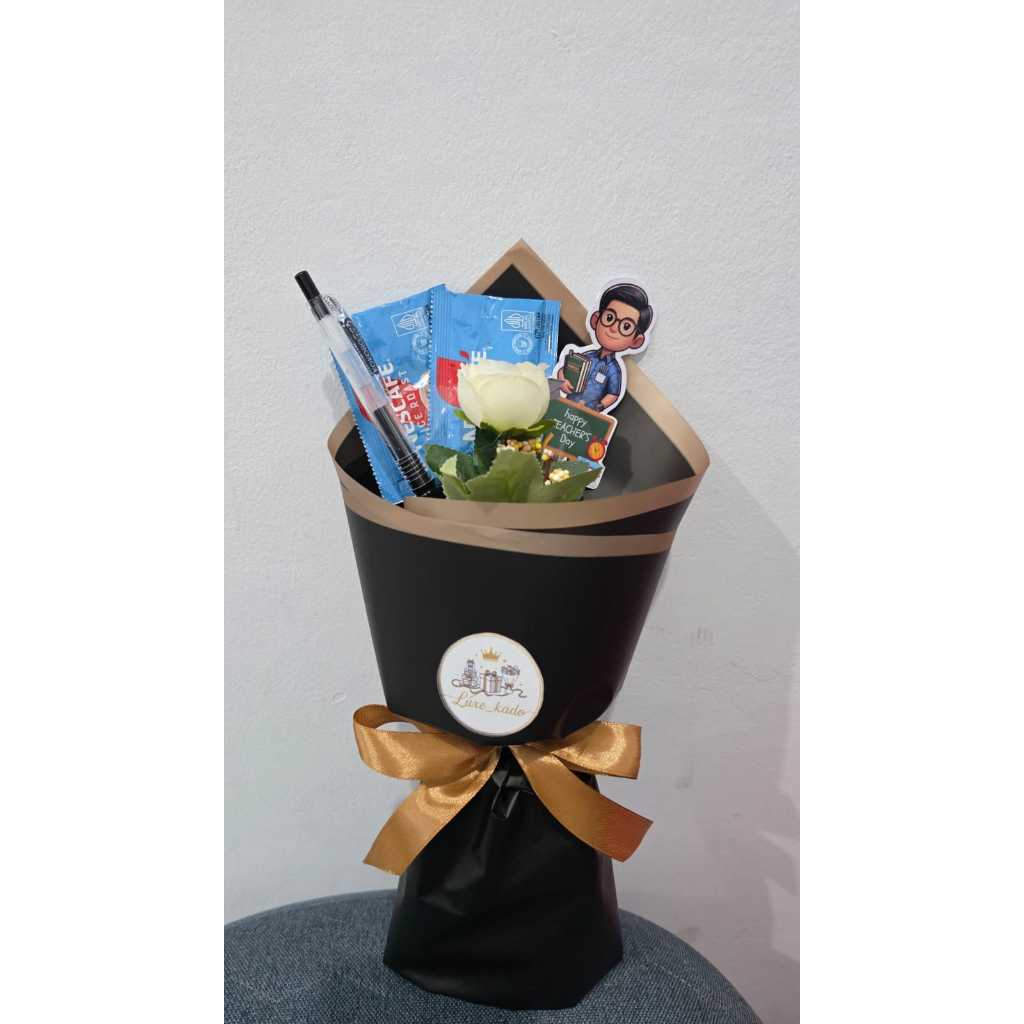 Buket Hari Guru - BUNGA HARI GURU - HAMPERS GURU - KADO GURU - TEACHERS HAMPERS - KADO BUKET GURU