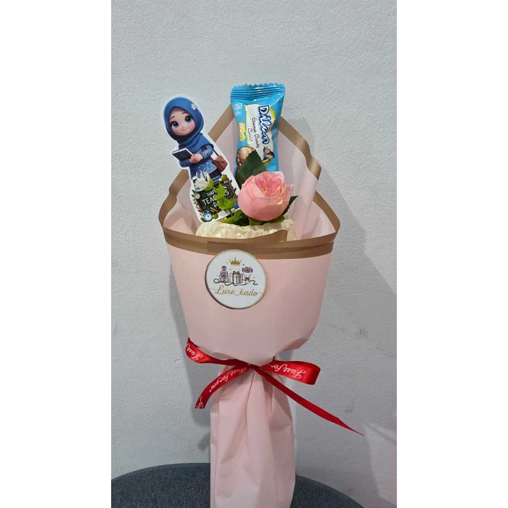 Buket Hari Guru - BUNGA HARI GURU - HAMPERS GURU - KADO GURU - TEACHERS HAMPERS - KADO BUKET GURU