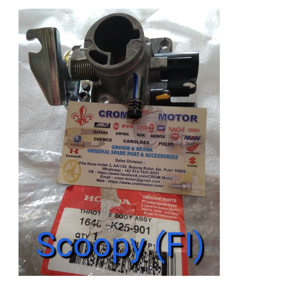 Th Body K2590 HGP Beat(FI) Beat(FICBS) Scoopy(FI) Scoopy(ESP) ORI New Throttle Body Injection