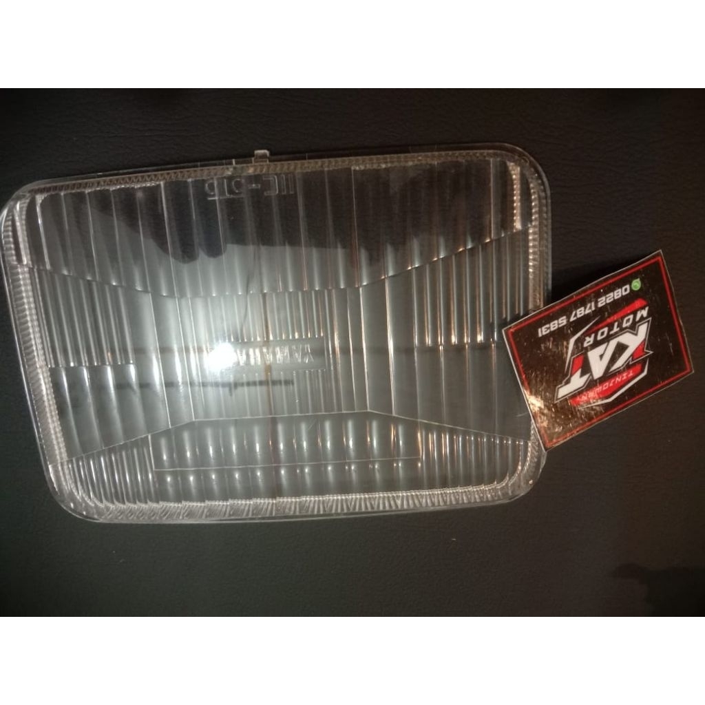 Kaca lampu depan Yamaha RX King cobra. 5T5. ORI BARU