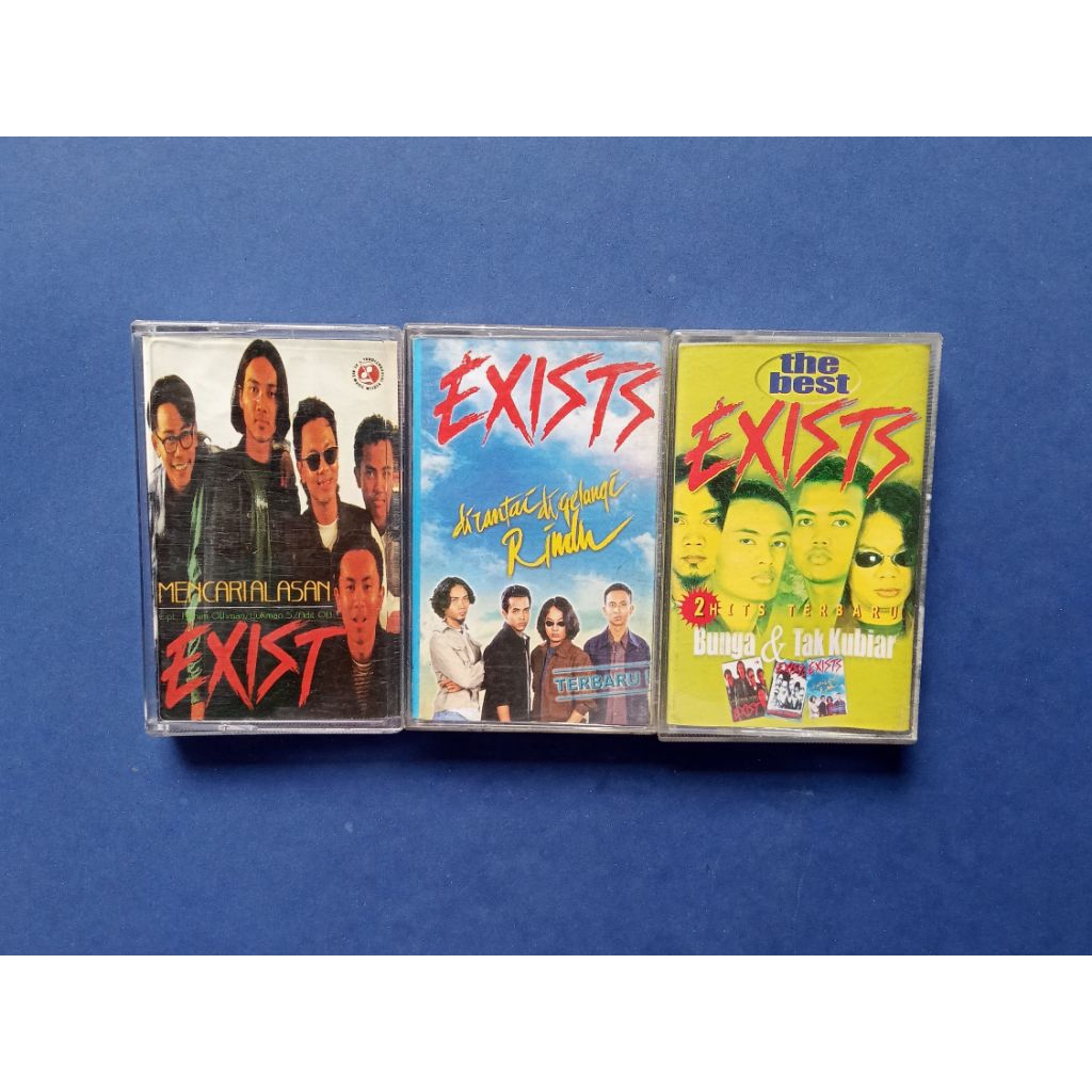 Kaset Pita Paket Album Exist Prod PT Musica Studio's