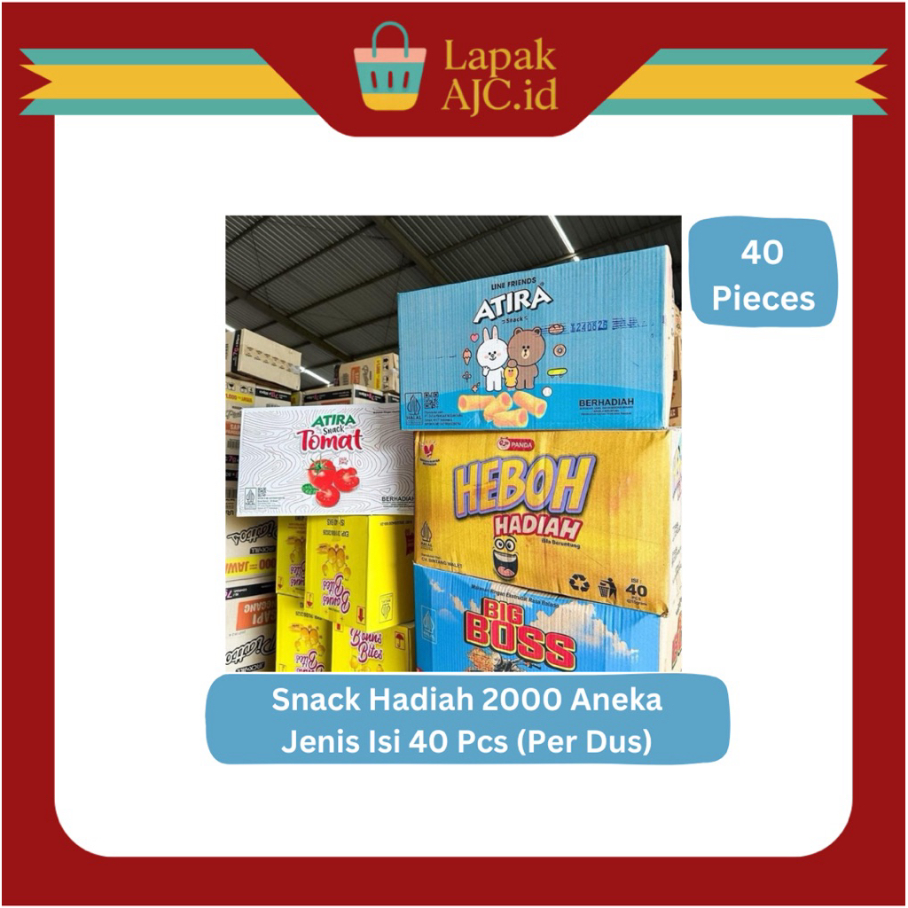 Snack Hadiah $$ (Big Boss, Heboh, Atira Tomat, Atira Line)