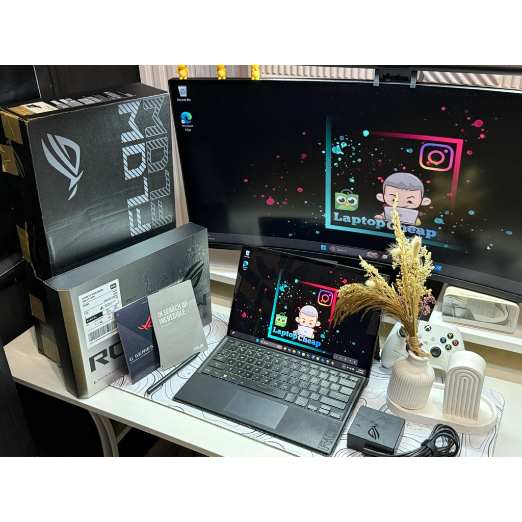 Asus ROG Flow Z13 i9 12900H RTX 3050Ti Tablet Touchscreen 2in1 Second Likenew