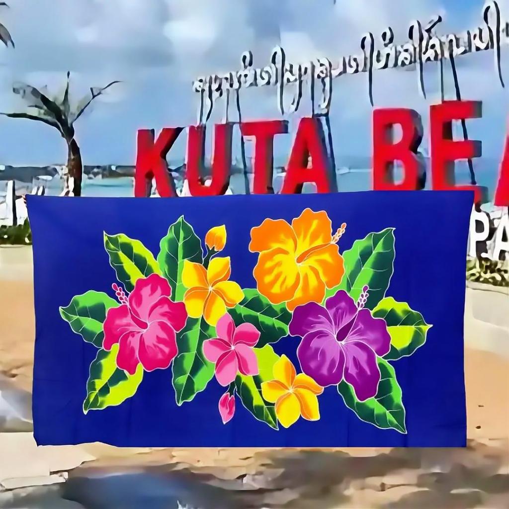 KAIN PANTAI LUKIS BALI JUMBO 2 METER PREMIUM RAYON 1 TEBAL HALUS