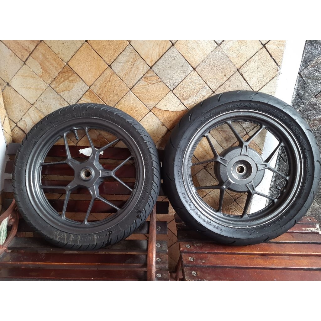 velg ori copotan vario warna hitam (velg cat ori)+ban