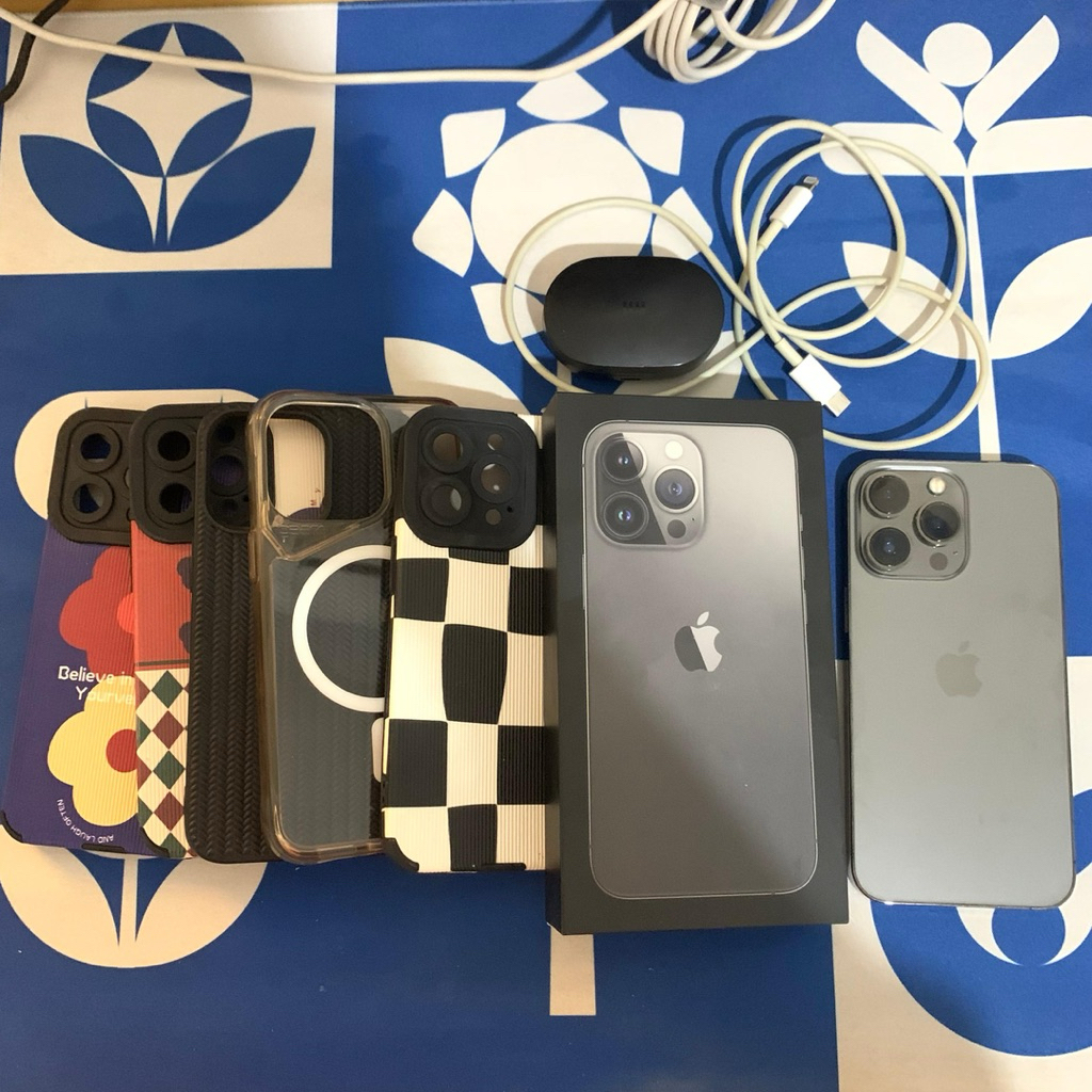 jual cepat apple iPhone 13 pro ex ibox 256GB garansi resmi graphite