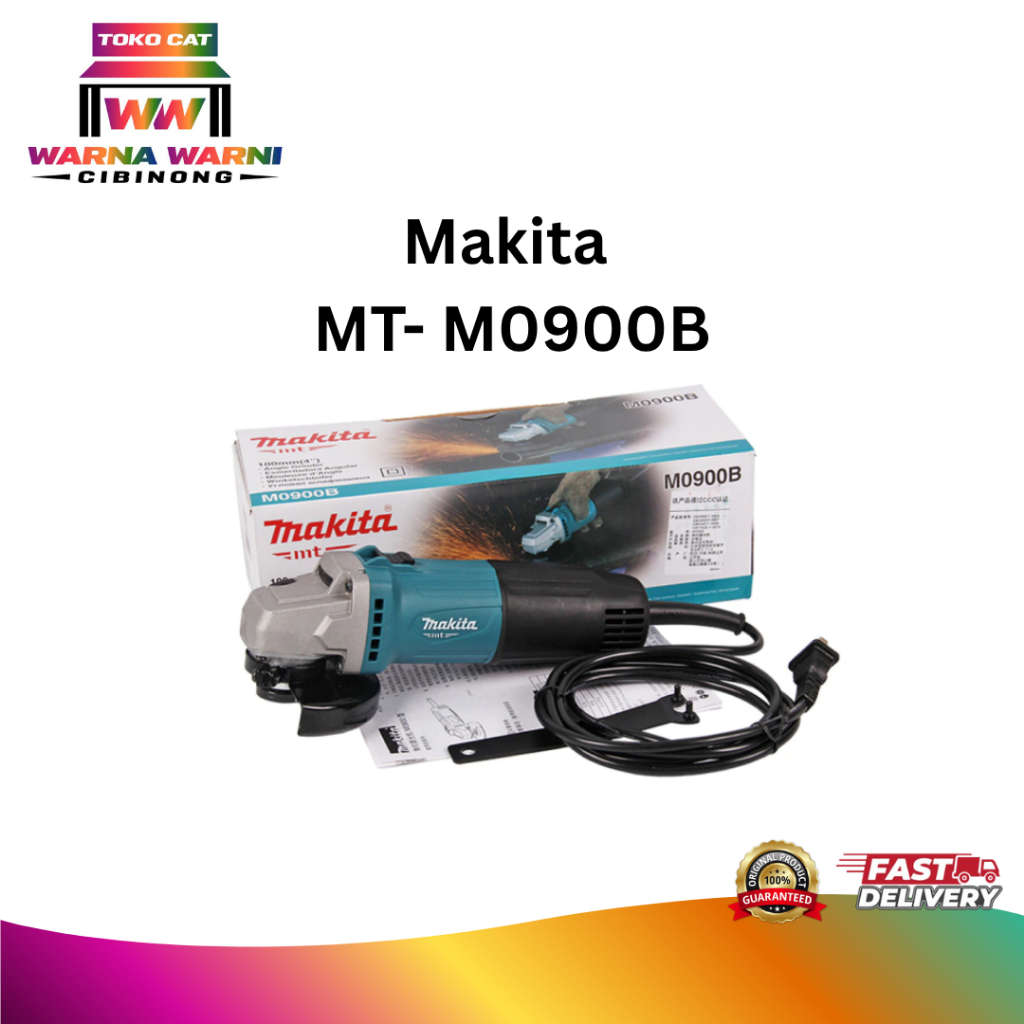Mesin gerinda Makita listrik 4 inch M0900b original