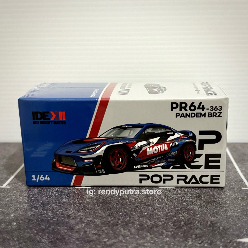 POP RACE PANDEM BRZ / BRZIKO GARASI DRIFT EXCLUSIVE EVENT IDE XII Limited 5000 Pcs with Holo Number