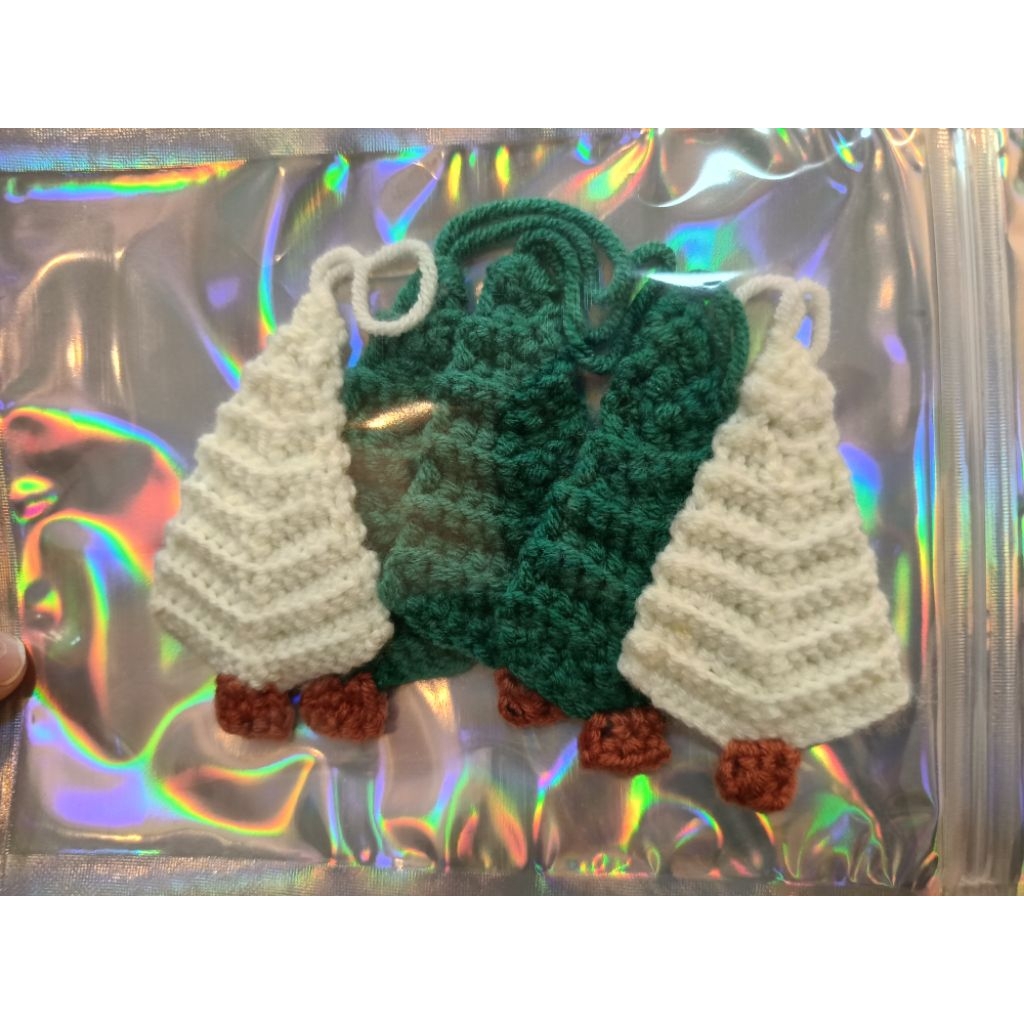 Gantungan spesial natal rajut / ornamen natal