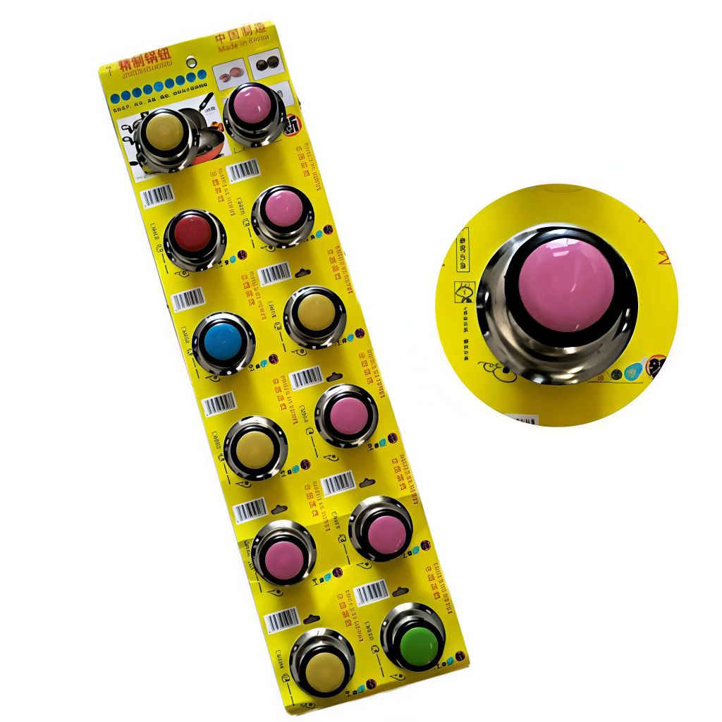 12 Pcs Pentol Panci Warna Warni | Pegangan Tutup Panci Premium