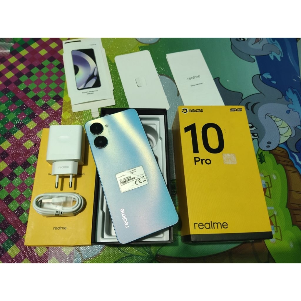 HP SECOND REALME 10 PRO 5G RAM 8+8/256GB FULLSET