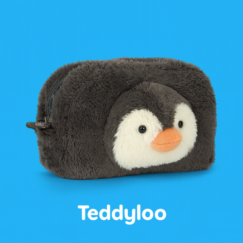 Peanut Penguin Pouch Jellycat Plush Purse Boneka Gift Dompet Pinguin Soft Plush Makeup Pouch Jellyca