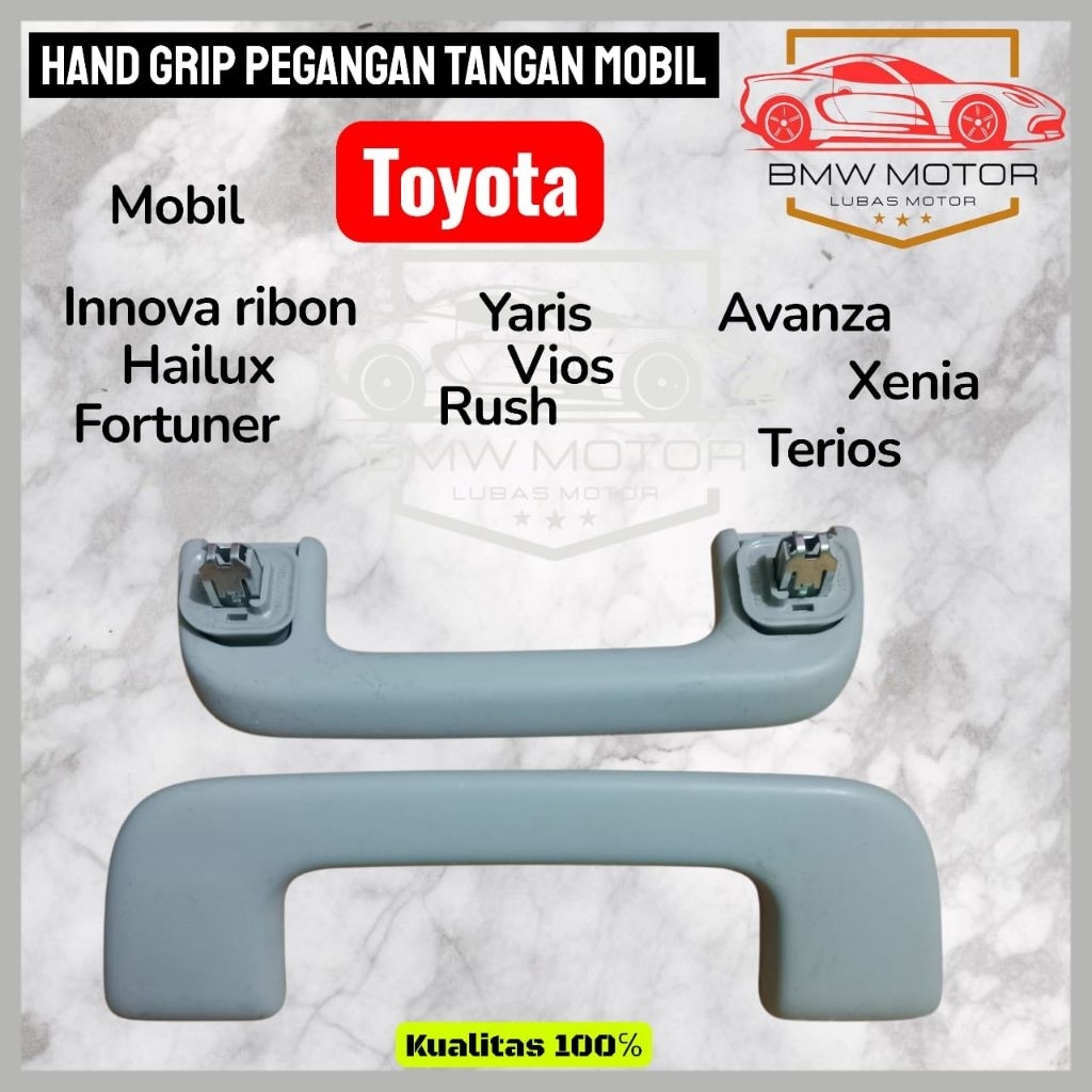 pegangan tangan lipat plafon mobil Vios Yaris ribon Fortuner rush terios