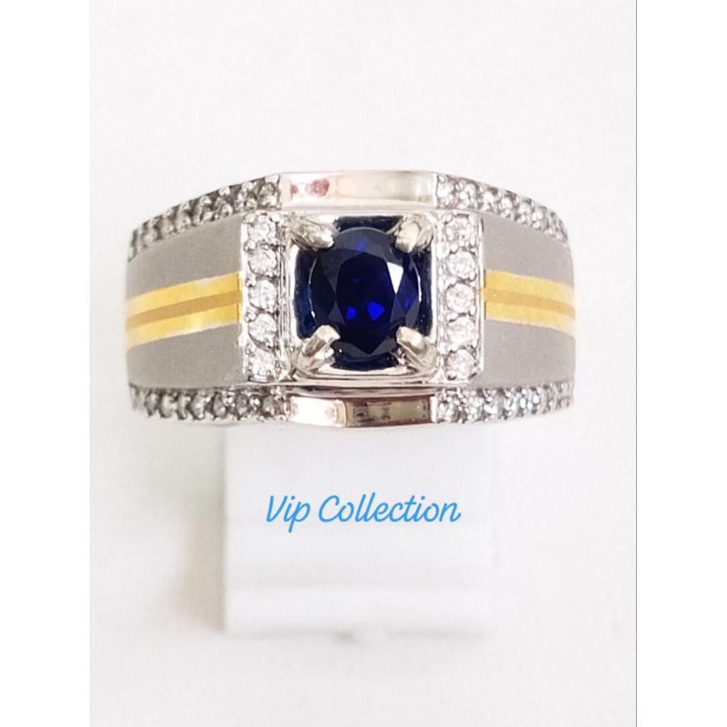 Natural Vivid Blue Sapphire No heat HQ 1.03ct CGL Lab