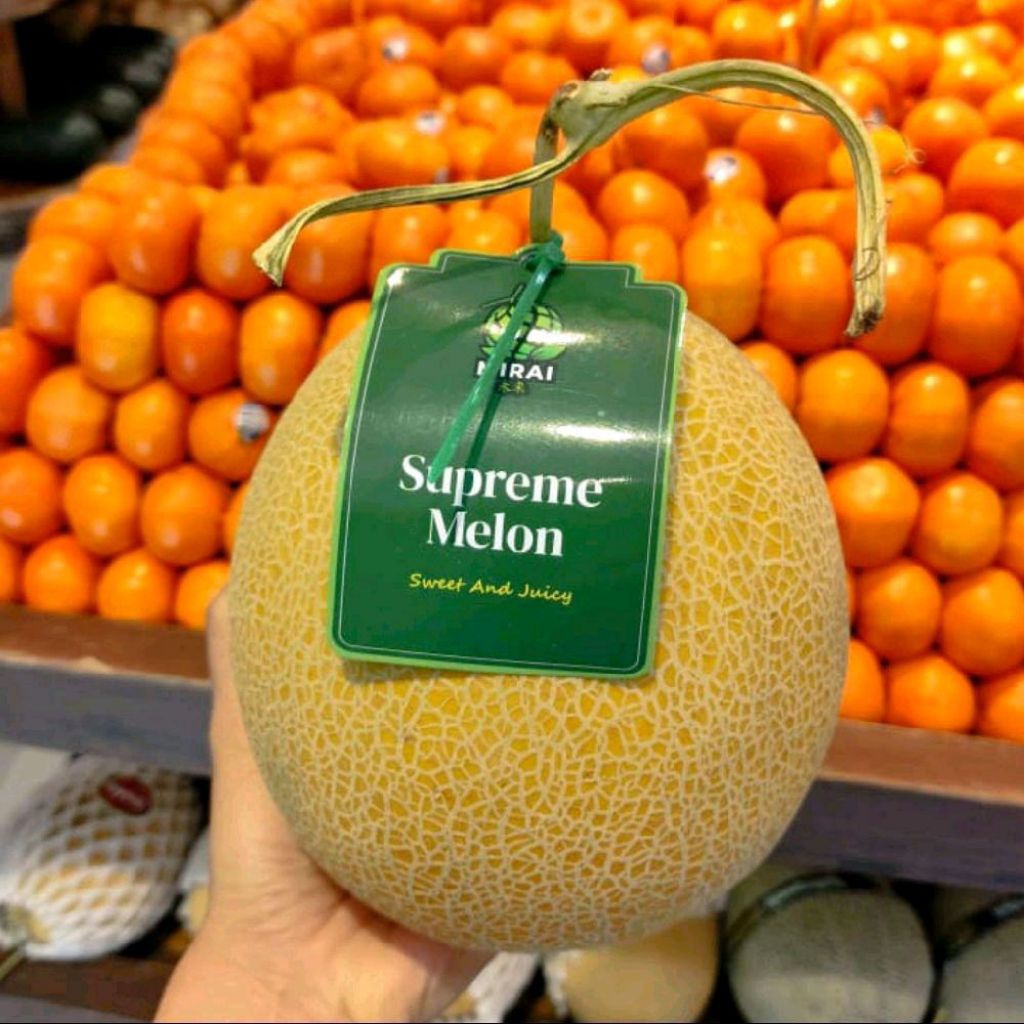 Melon Intanon sweet hidroponik melon sweet and juicy pcs-+2 kg