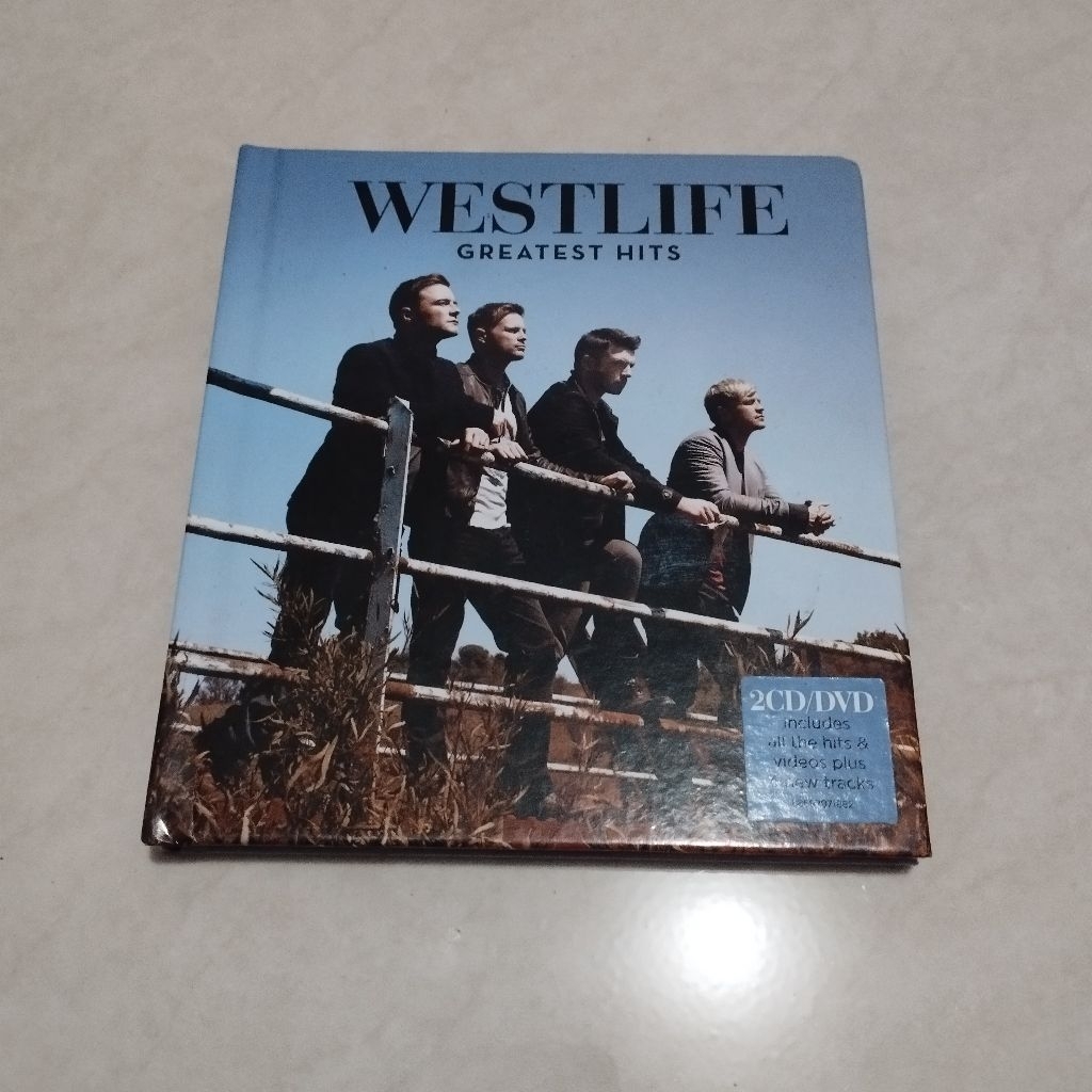 CD WESTLIFE - GREATEST HITS 2CD+DVD