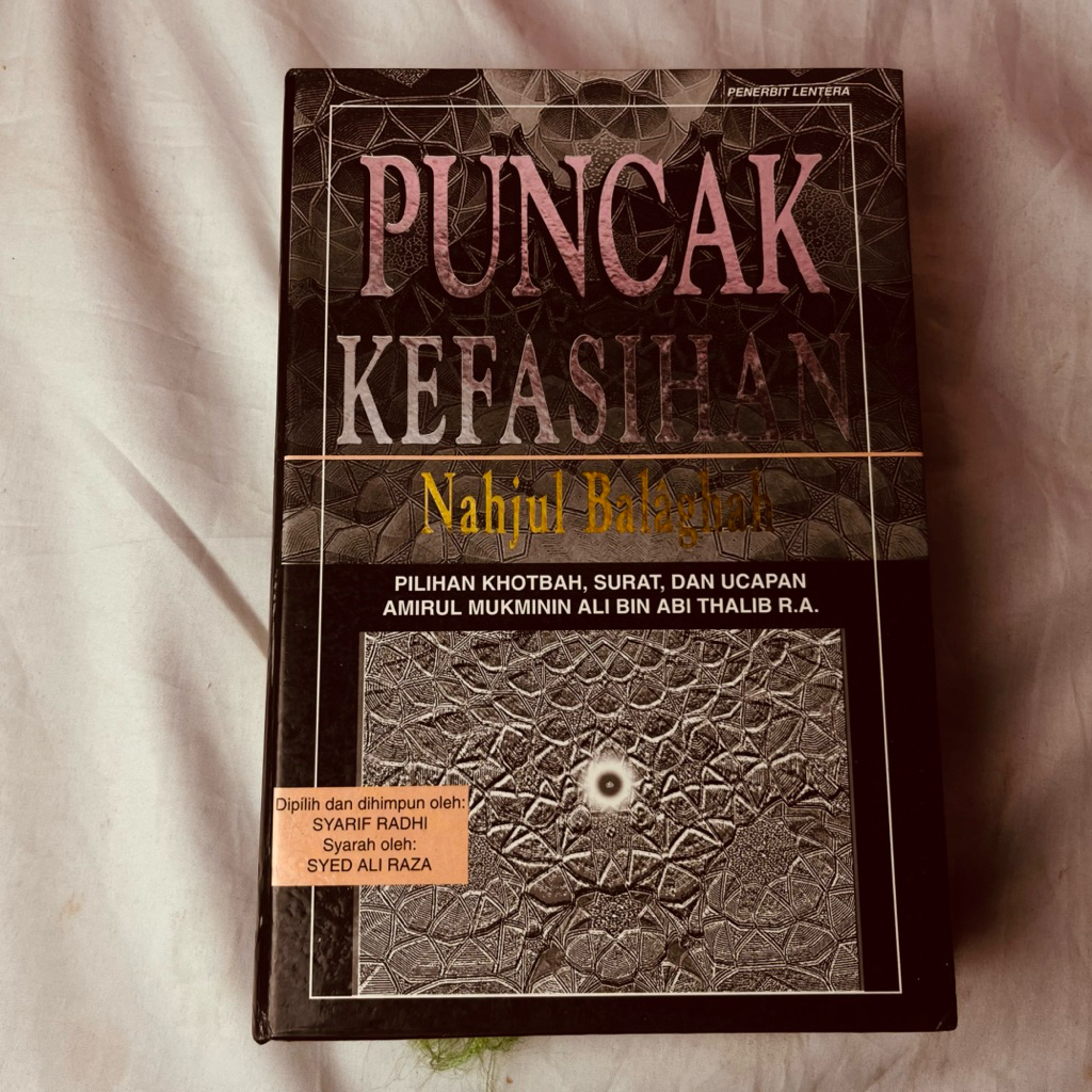 Buku Puncak Kefasihan Nahjul Balaghah