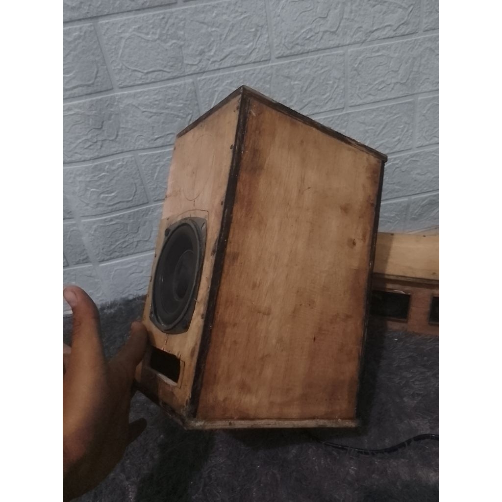 box speaker 4 inchi free custom ukuran lubang twiter