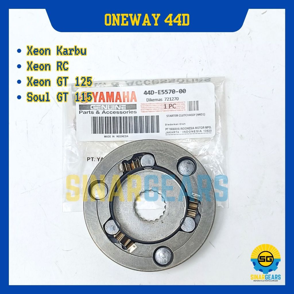 Oneway Starter Original Yamaha 44D Rumah Pelor Stater Xeon GT 125 Xeon Karbu Soul GT 115 Xeon RC One