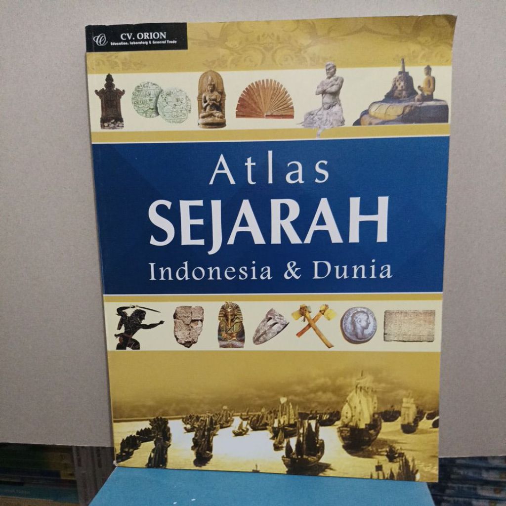 buku atlas sejarah Indonesia & dunia